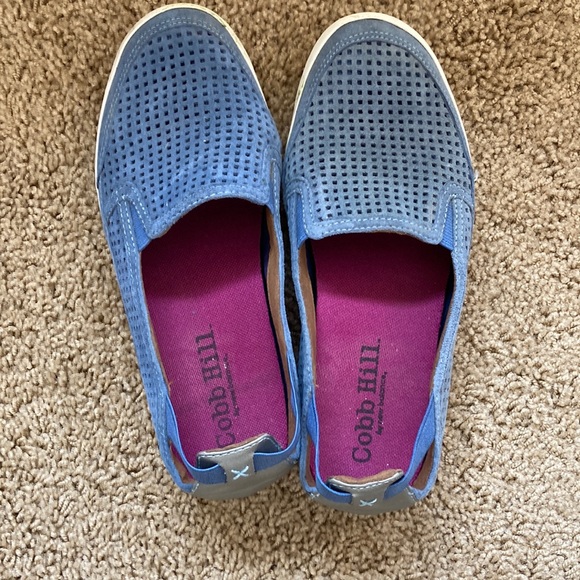 Cobb Hill Suede Slip-on Shoes Size 6.5 - Picture 1 of 6